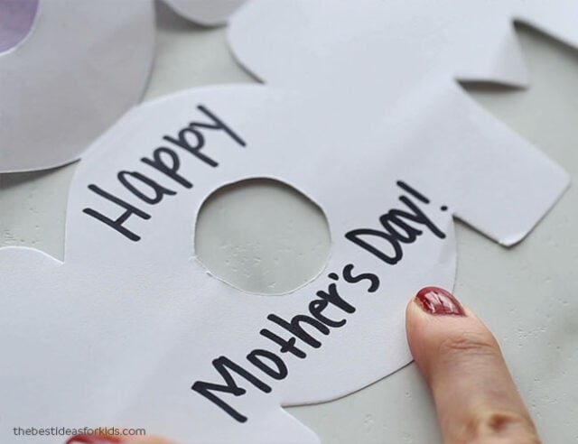 Write Happy Mother's Day Inside